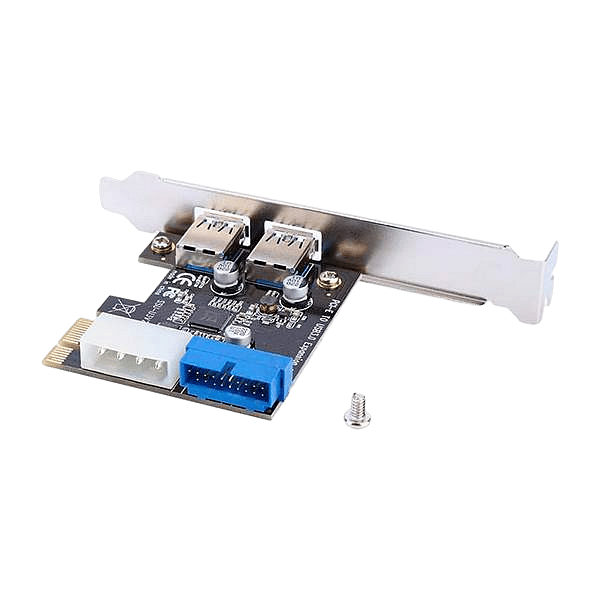 Lazmin Tarjeta PCIE 19 pin USB 30  Adaptador