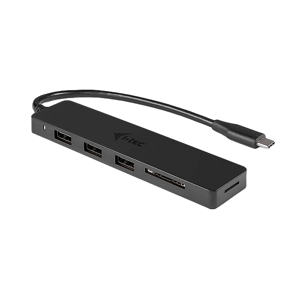 ITec USBC a USB 30 con lector de tarjetas  Adaptador USB