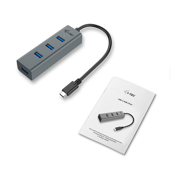 ITec USBC metal 4 USB 30  Hub USB