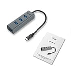 ITec USBC metal 4 USB 30  Hub USB