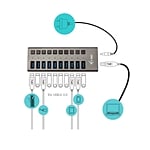 ITec USB 30 10 puertos 48W  Hub USB