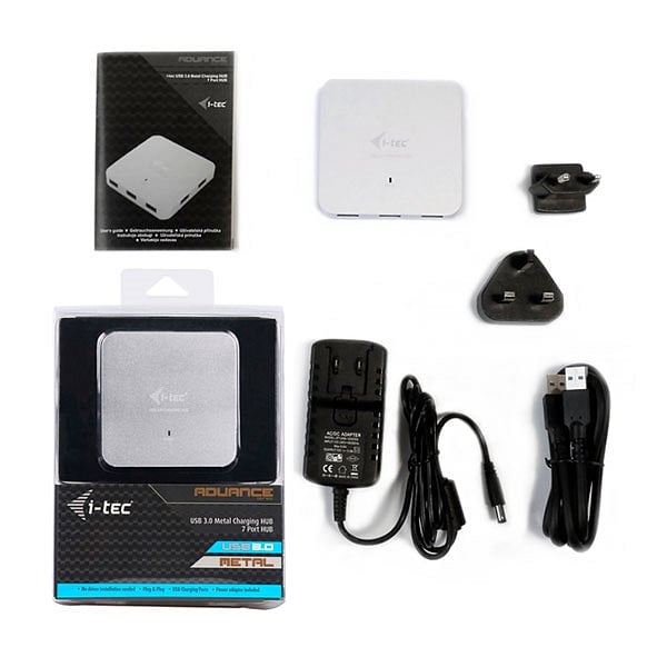 ITec USB 30 Metal Charging HUB 7 Puertos  Hub USB