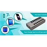 ITec USB 30 7 puertos 36 W  Hub USB