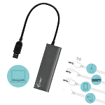 ITec USB 30 4 puertos U3HUB448  Hub usb ITec USB 30 4 puertos U3HUB448  Hub usb
