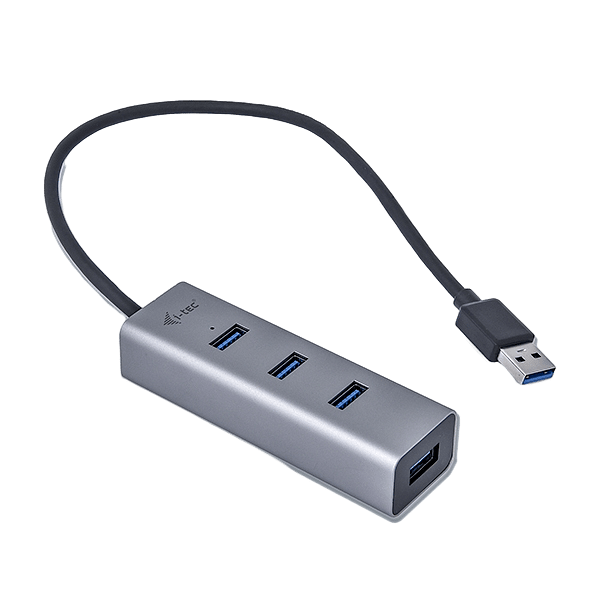 ITec USB 30 HUB 4 Puertos Metal  Adaptador