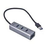 ITec USB 30 HUB 4 Puertos Metal  Adaptador
