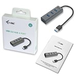 ITec USB 30 HUB 4 Puertos Metal  Adaptador