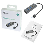 ITec USB 30 HUB 4 Puertos Metal  Adaptador