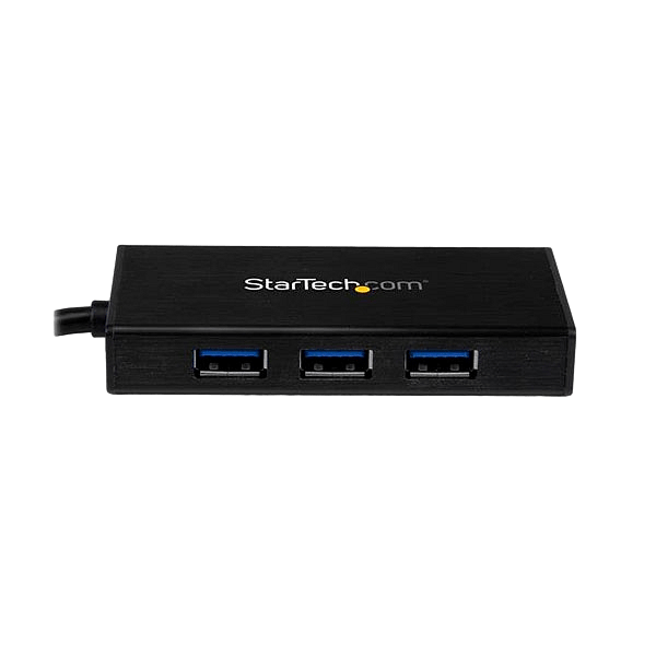 StarTechcom Hub USB 30 de Aluminio con Cable