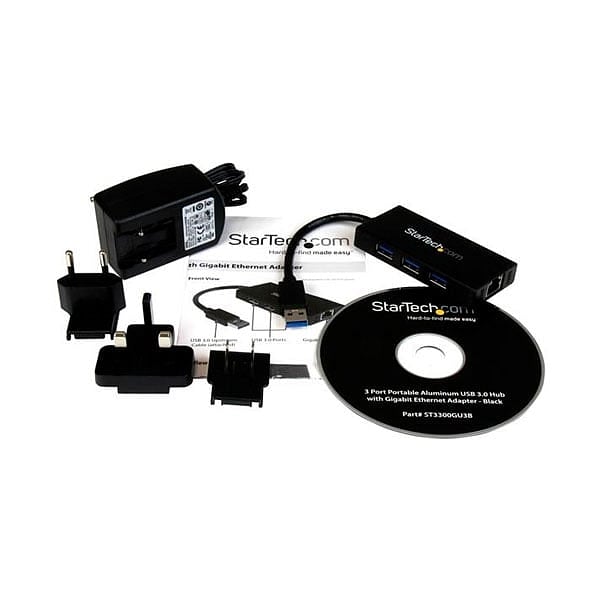 StarTechcom Hub USB 30 de Aluminio con Cable