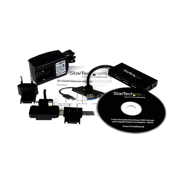 StarTechcom Hub USB 30 de Aluminio con Cable