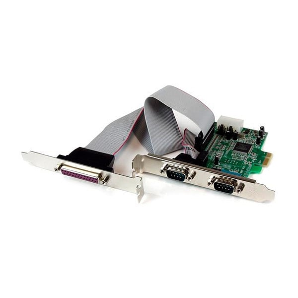 StarTechcom PCIe de 2 Puertos Serie 1 paralelo  Adaptador