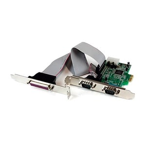 StarTechcom PCIe de 2 Puertos Serie 1 paralelo  Adaptador