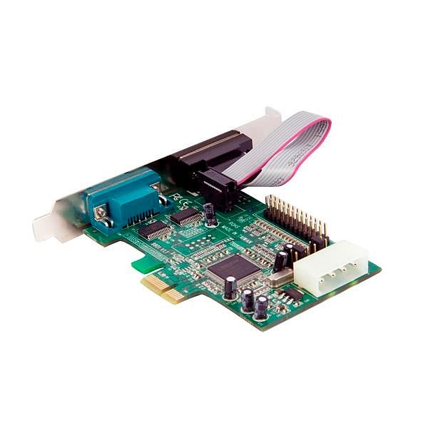 StarTechcom PCIe de 2 Puertos Serie 1 paralelo  Adaptador