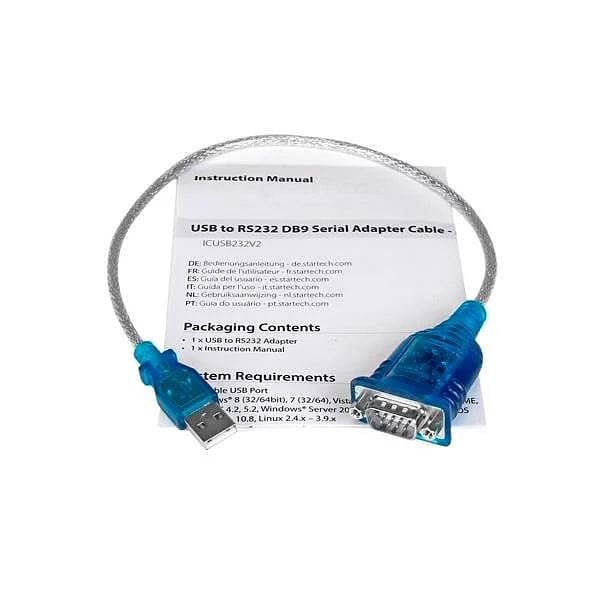 StarTechcom USB a Serie RS232  Adaptador