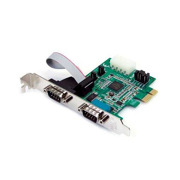 StarTechcom Tarjeta Adaptadora PCI Express PCIe de 2 Puerto