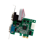 StarTechcom Tarjeta Adaptadora PCI Express PCIe de 2 Puerto
