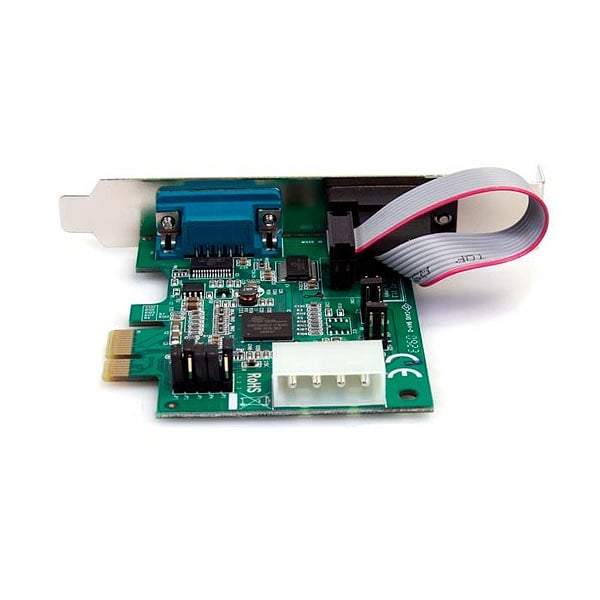 StarTechcom Tarjeta Adaptadora PCI Express PCIe de 2 Puerto