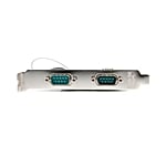 StarTechcom Tarjeta Adaptadora PCI Express PCIe de 2 Puerto