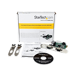 StarTechcom Tarjeta Adaptadora PCI Express PCIe de 2 Puerto