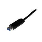 StarTechcom Adaptador Concentrador Hub Ladrón USB 30 Super
