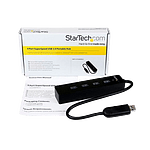 StarTechcom Adaptador Concentrador Hub Ladrón USB 30 Super