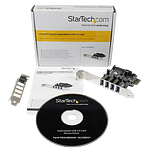 StarTechcom PCIE 4 USB 30 con UASP  Adaptador