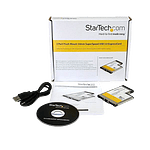StarTechcom Tarjeta Adaptador ExpressCard54 USB 30 SuperS