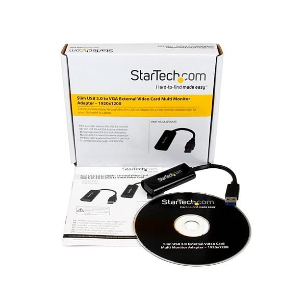 StarTechcom Adaptador Gráfico Conversor USB 30 a VGA