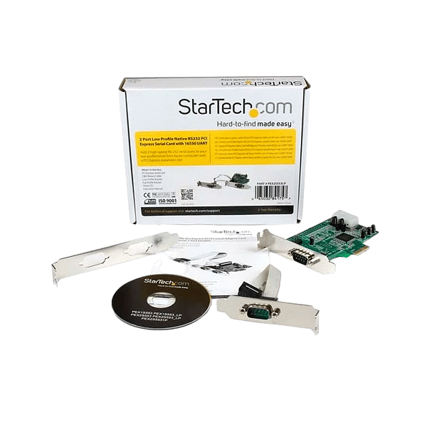StarTechcom PCI Express de 2 Puertos Serie