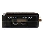 StarTechcom conmutador KVM de 2 puertos VGA con audio  KVM