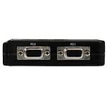 StarTechcom conmutador KVM de 2 puertos VGA con audio  KVM