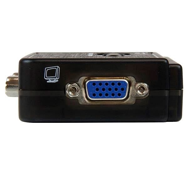 StarTechcom conmutador KVM de 2 puertos VGA con audio  KVM