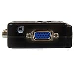 StarTechcom conmutador KVM de 2 puertos VGA con audio  KVM