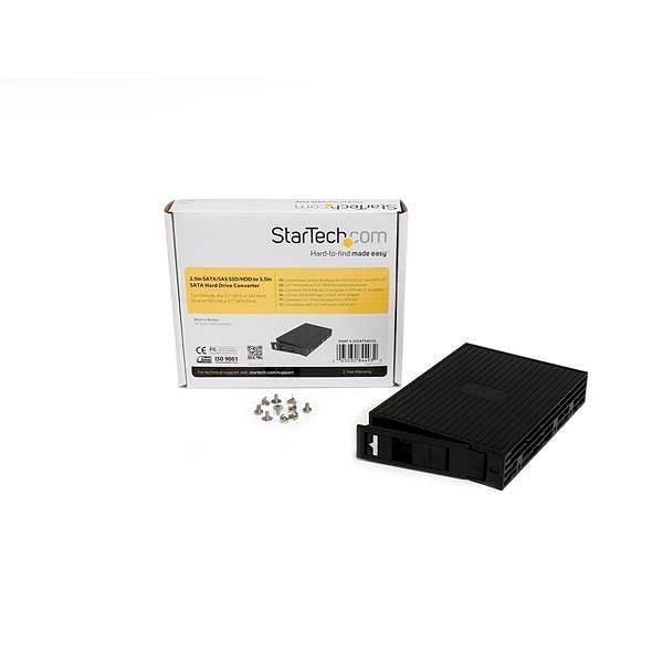 StarTechcom Conversor de HDD SATA SAS de 25  Adaptador