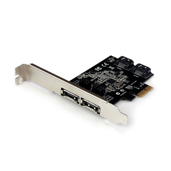 StarTechcom Tarjeta  PCI Express 2 sata III 2 Esata