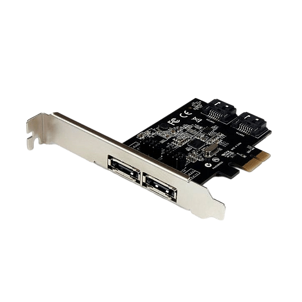 StarTechcom Tarjeta  PCI Express 2 sata III 2 Esata
