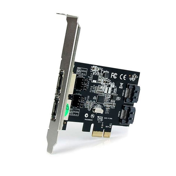 StarTechcom Tarjeta  PCI Express 2 sata III 2 Esata