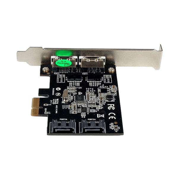 StarTechcom Tarjeta  PCI Express 2 sata III 2 Esata