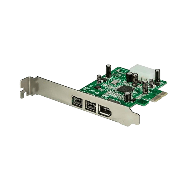 StarTechcom Adaptador Tarjeta FireWire PCIExpress  PCIe d