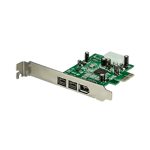 StarTechcom Adaptador Tarjeta FireWire PCIExpress  PCIe d