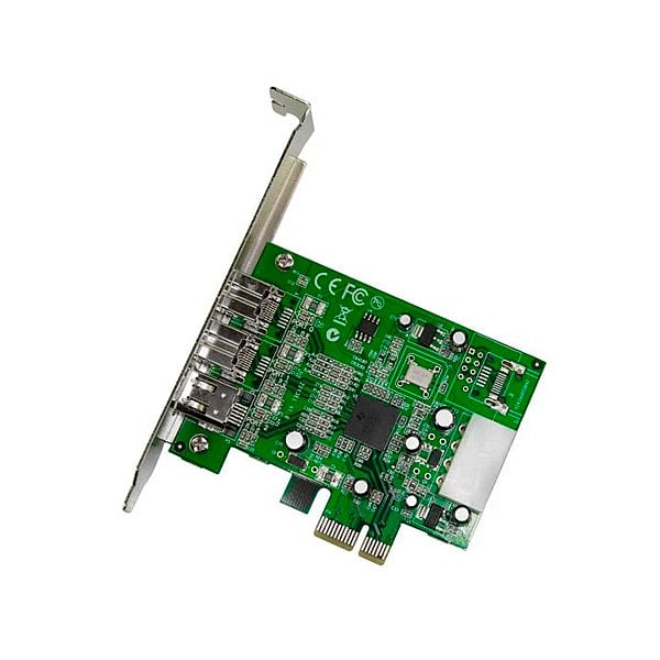 StarTechcom Adaptador Tarjeta FireWire PCIExpress  PCIe d