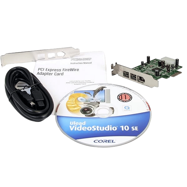 StarTechcom PCIE 2 FW 800 1 FW 400  Adaptador