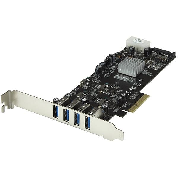 StarTechcom PCIE 4 USB 30 UASP  Adaptador