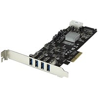 StarTechcom PCIE 4 USB 30 UASP  Adaptador