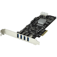 StarTechcom PCIE 4 USB 30 UASP  Adaptador StarTechcom PCIE 4 USB 30 UASP  Adaptador