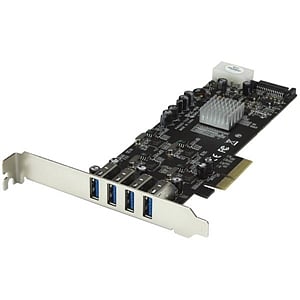 StarTechcom PCIE 4 USB 30 UASP  Adaptador