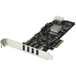 StarTechcom PCIE 4 USB 30 UASP  Adaptador