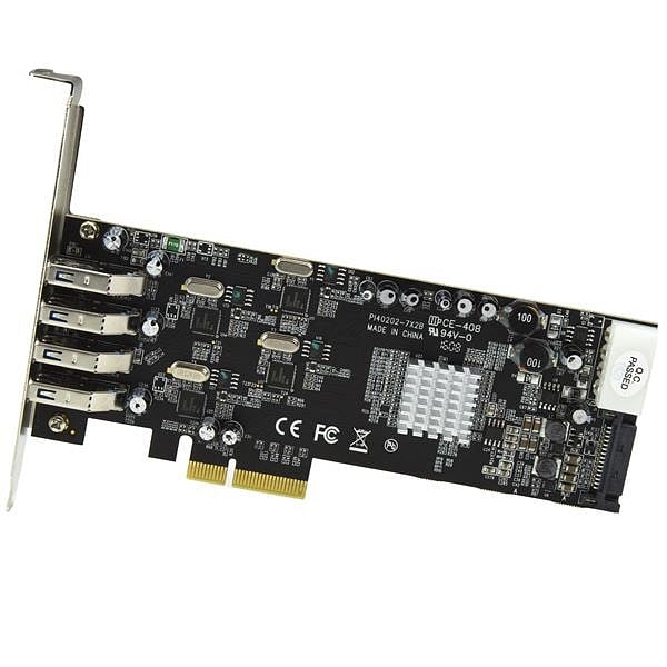StarTechcom PCIE 4 USB 30 UASP  Adaptador