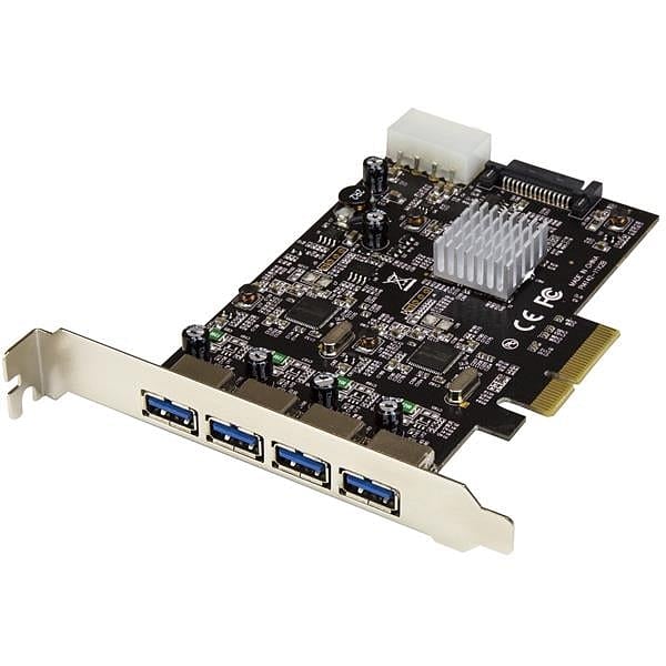 StarTechcom PCIE 4 USB 31  Adaptador